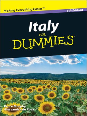 cover image of Italy For Dummies